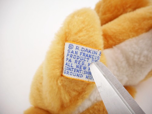 Dakin 1981 Lion Plush Vintage Toy Stuffed Animal Nutshell Fill - Picture 7 of 7