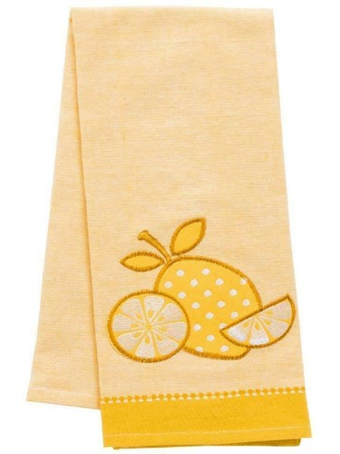 COLORFUL FRUIT 18x28 Embroidered KITCHEN DISH TOWEL Cotton Picnic Napkin *CHOICE - Picture 6 of 7