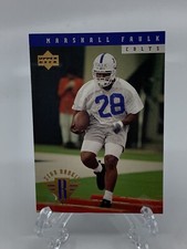 1994 Upper Deck MARSHALL FAULK  RC #7,  Colts HOF