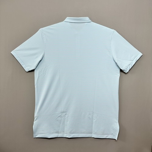 Peter Millar Summer Comfort Hales Performance Jersey Polo Men Sz XL Teal / Gray - Picture 6 of 13
