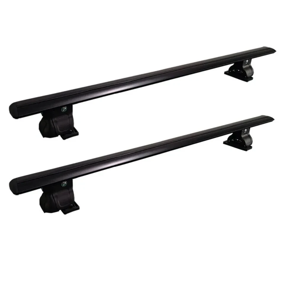 Barra transversal 2 piezas compatible con Mazda CX-9 CX9 2006-2024 sin rieles de techo bloqueable ALUMINIO Foto 2 de 4