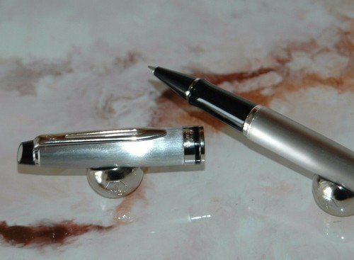 AUSSERGEWÖHNLICHER KUGELSCHREIBER WATERMAN EXPERT eisgrau NEU AB LAGER ballpoint pen - Bild 4 von 8