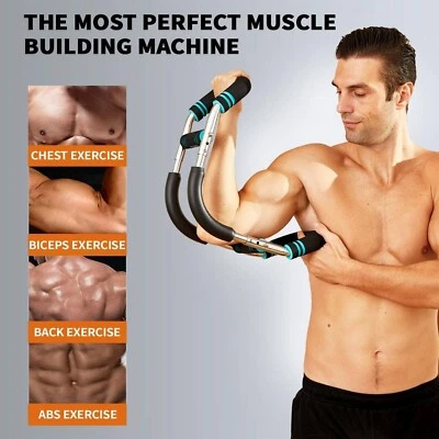 Chest Workout Sake U-Shape Power Twister Arm Trainer Adjustable