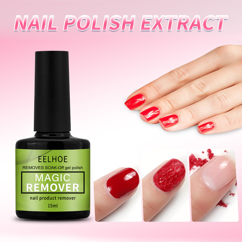 Burst Nail Gel Magic Remover Polish Soak Off Gel Coat Cleaner Primer ...