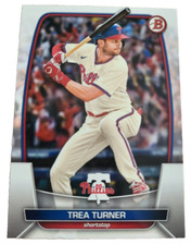 2023 Bowman #10 Trea Turner Philadelphia Phillies MLB Baseball Card (K0