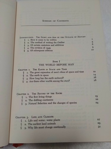Vintage The Outline of History HG Wells HC International Collectors Library 1971 - Bild 12 von 12