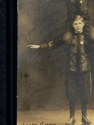 1890's Roller Skating Performer Acrobat cabinet photo Circus Carnival trick - Picture 4 of 9