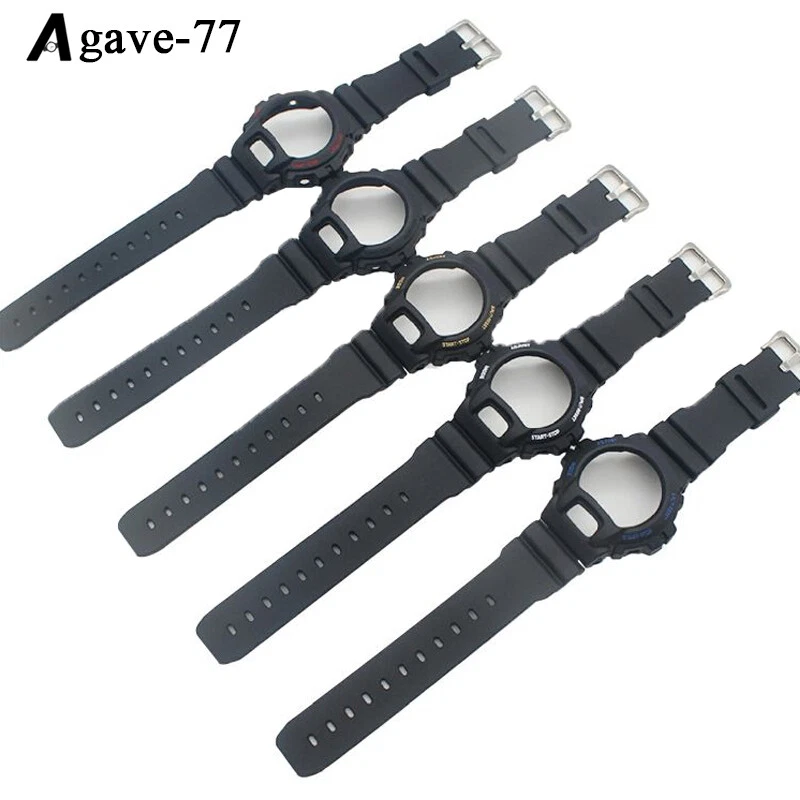 Резиновый ремешок и ободок для часов Casio G-Shock DW-6900/6930 DW6600/3230 спортивный ремешок - Изображение 2 из 4