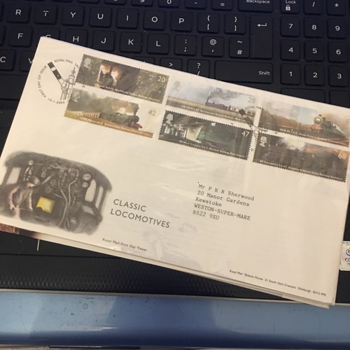 GB First Day Cover 2004 FDC Classic Locomotives BUREAU PMK WCP