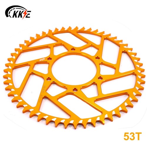 KKE 53T Rear Sprocket Back Chain Fit SurRon Ultra Bee 2023-2024 Gold Aluminium - Picture 1 of 8