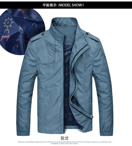 Casual Stand Collar Jacket Coat Top Hooded Long Sleeve Solid Color Men's - Picture 15 of 28
