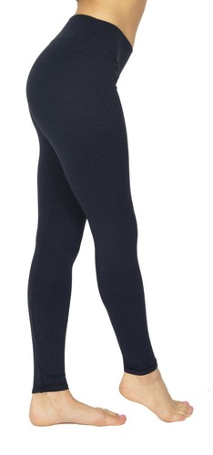 Soft Stretch Yoga Pant Mid Waist Full Length Stretch Legging QUEEN ONE SIZE - Picture 19 of 24