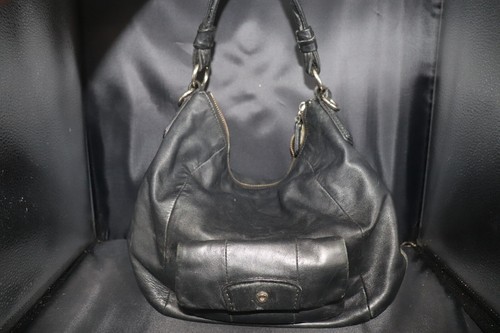 Coach 14783 Kristen Hobo-Tasche schwarz Leder wandelbarer Riemen - Bild 1 von 12