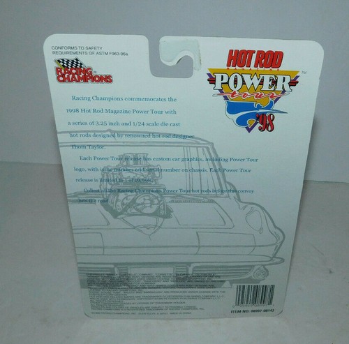 MOC 1998 RACING CHAMPIONS MASSSTAB 1:54 1934 FORD COUPE POWER TOUR - Bild 3 von 3