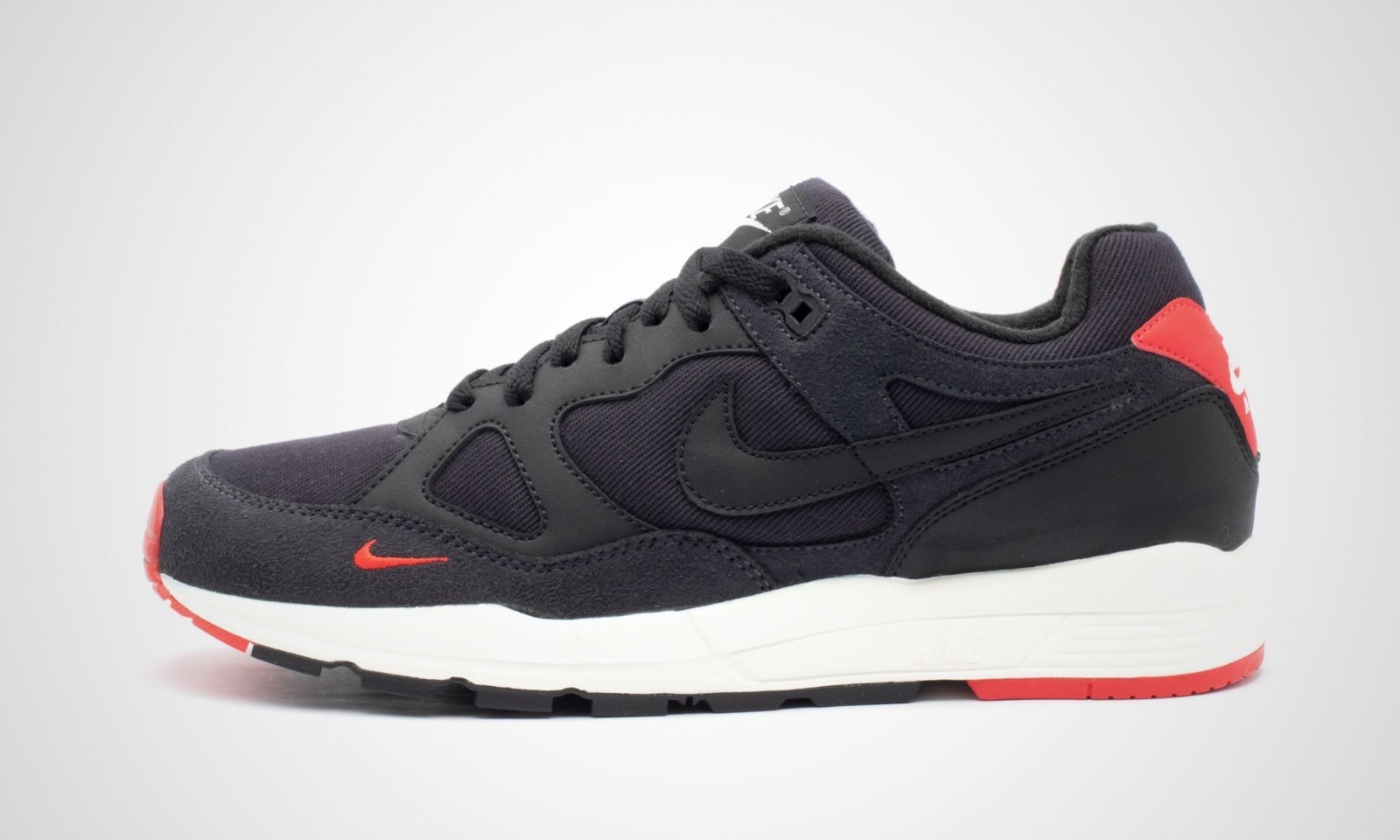 Nike Air Uomo Span Uomo Air Nero Bianco II rosso scarpe Trainer Sport d30c4b Nike Air Uomo Span Uomo Air Nero Bianco II rosso scarpe Trainer Sport d30c4b