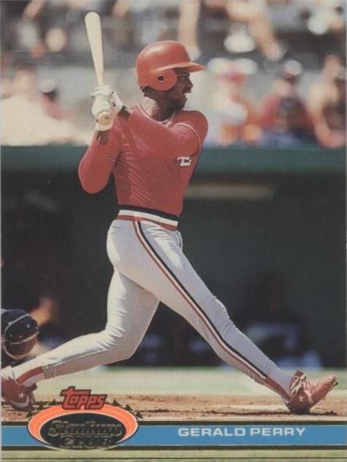 1991 Topps Stadium Club - Gerald Perry #379 - 1 of 1