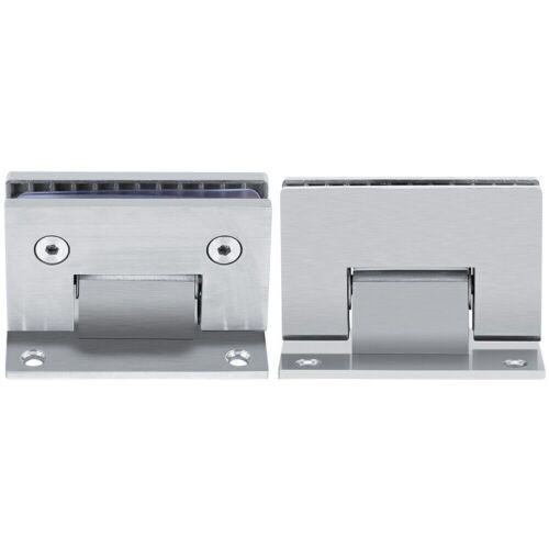 8-10 mm Bracket Frameless Wall to Glass Shower Door Wall Mount Hinge - Picture 7 of 12