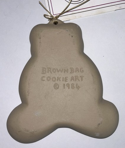 1980's Bear Pottery Cookie Molds - 2 Sizes of Teddy Bears with Recipe Book - Picture 3 of 10