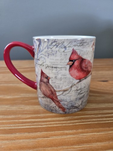Wild Bird Red Cardinal Mug 12 Oz by Susan Winget 2016 - Picture 3 of 9