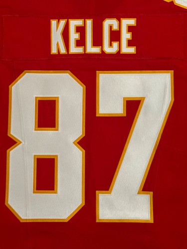 Travis Kelce 2024 Kansas City Chiefs Nike Vapor F.U.S.E. Elite Jersey (44) Large - Picture 13 of 15