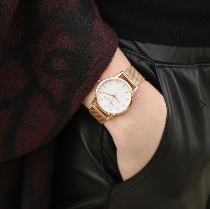 Eddie Borgo Rosegold Soho metal strap watch | eBay display picture 1