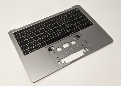 Faulty MacBook Pro 13" A1989 Palmrest Keyboard UK 2018 2019 Space Grey - Afbeelding 6 van 23