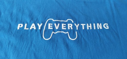 Vintage Rare 90s Play Station EmbroIdery T-Shirt Size XL,IBM,Apple,Canon,Nokia - Bild 4 von 9
