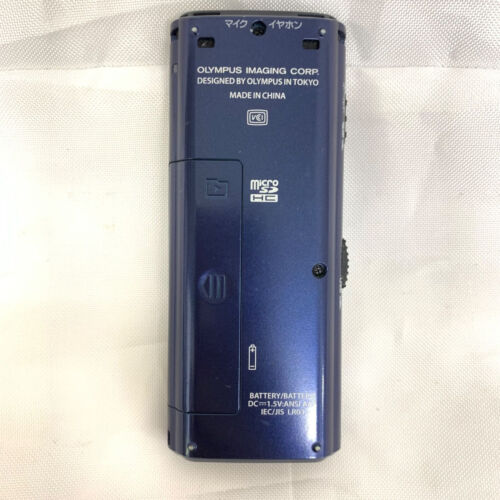 OLYMPUS V-822 Voice Trek IC Recorder Blue 4GB USB FM Radio Tested Japan Used - Picture 5 of 8