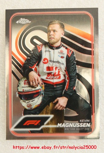 2024 F1 Topps Chrome Formula 1 base Cards - Set de base 1 à 200, carte à choisir - Foto 17 di 201