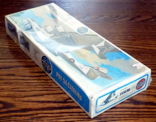 Vintage AirFix PBY-5A Catalina Coast Guard Plane Model Kit - England NOS Sealed - Picture 3 of 5