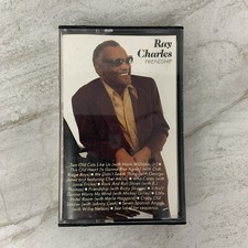 Ray Charles - FRIENDSHIP - Cassette Tape - R&B - Jazz - TESTED