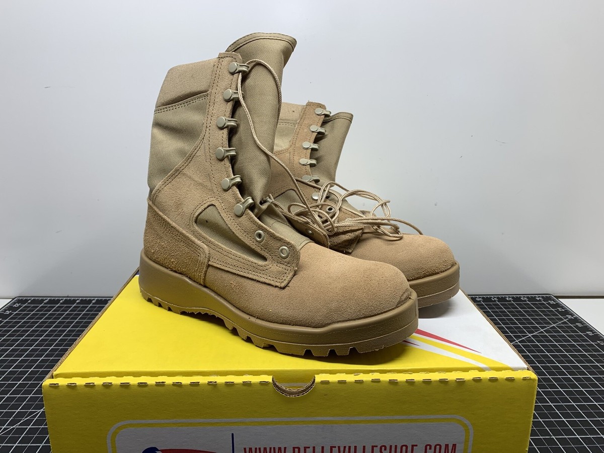 Belleville 390DES 7.5N Desert Combat Boots - Tan | #R499 | eBay