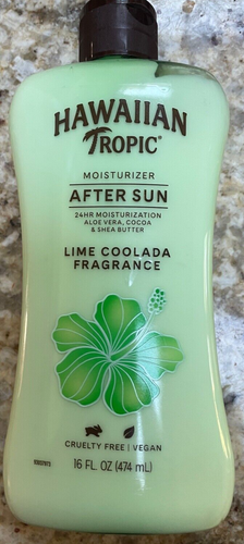 Hawaiian Tropic Moisturizer AFTER SUN Lime Coolada Fragrance 16 Fl Oz