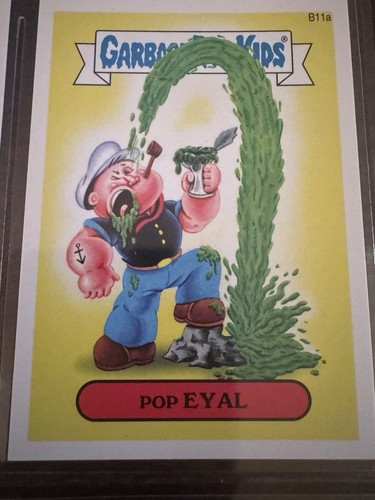 2014 GARBAGE PAIL KIDS SERIES 2 BONUS CARD B11a POP EYAL. RARE!!!