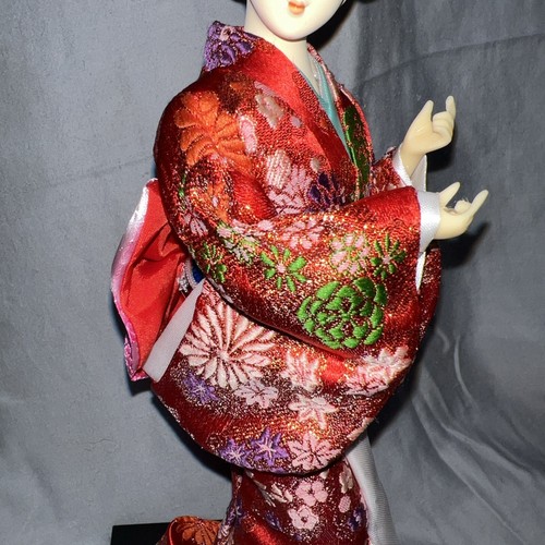 Vintage Classical Japanese Geisha Doll 11.5” Tall Asian Home Decor Oriental - Picture 4 of 12