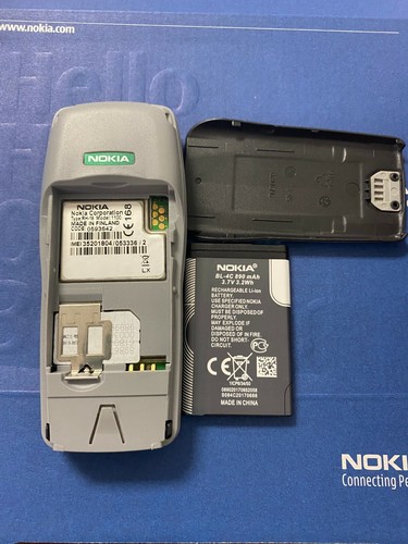 Original NOKIA 1100 Mobile Phone unlocked Classic game GSM Old Cellphones - Picture 7 of 7