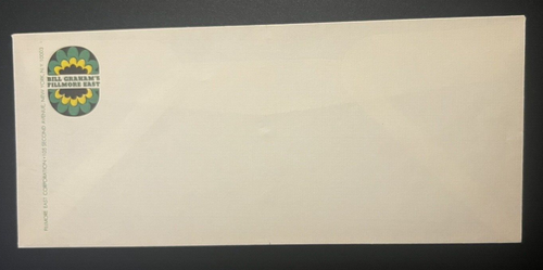 Bill Graham Fillmore East Briefpapier Original Briefkopf & Umschlag - Bild 3 von 12