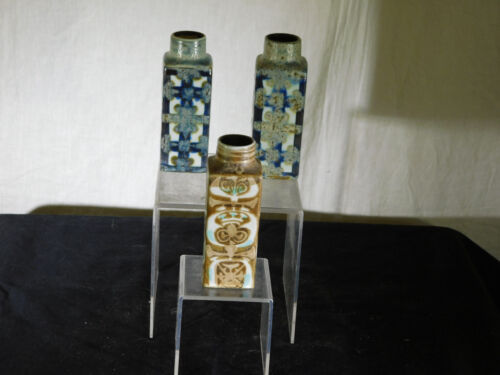 Nils Thorsson Royal Copenhagen Fajance Baca Abstract Vase Mid-Century - Picture 5 of 13