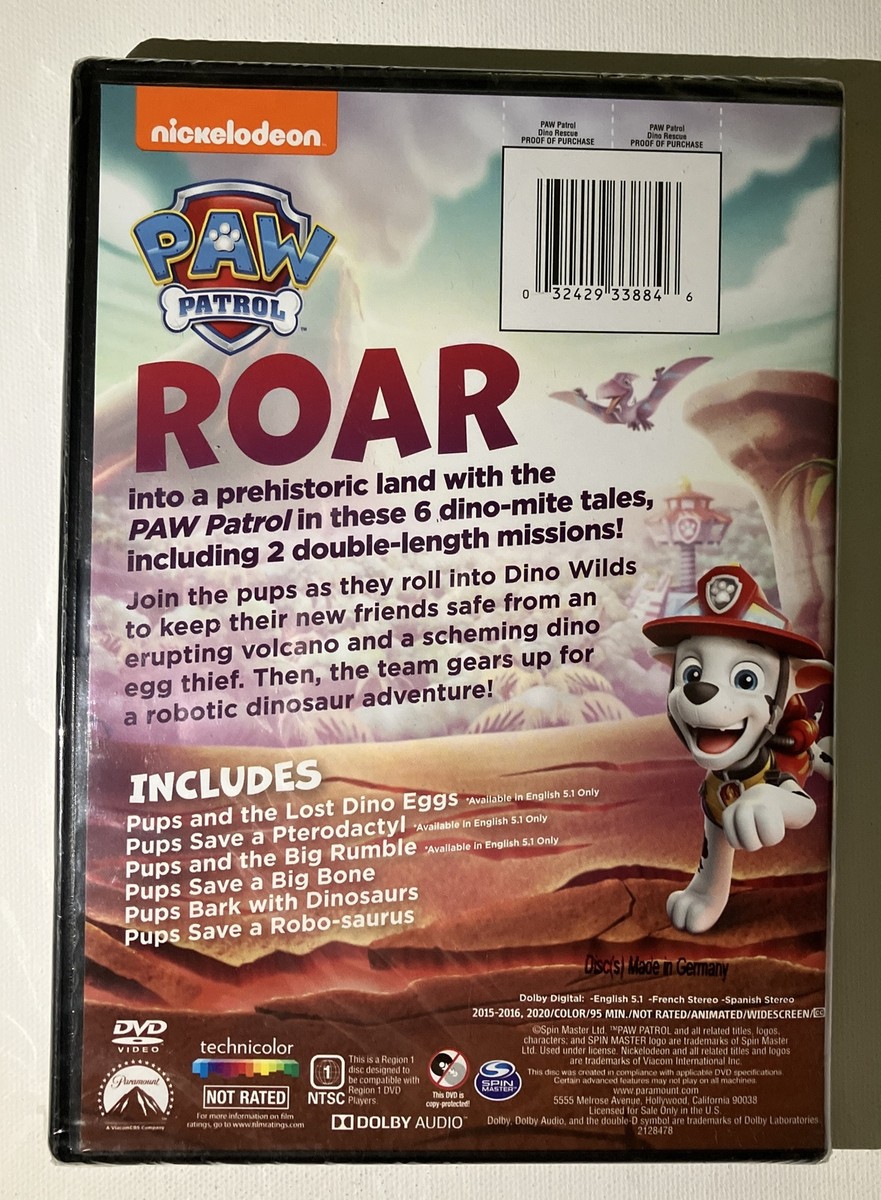 PAW Patrol: Dino Rescue (DVD) 32429338846| eBay