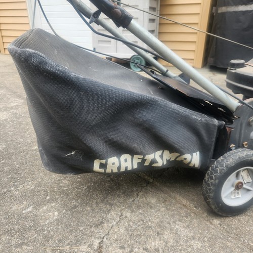 Craftsman Lawn Mower Grass Catcher Bag & Frame 751663 - Picture 4 of 6