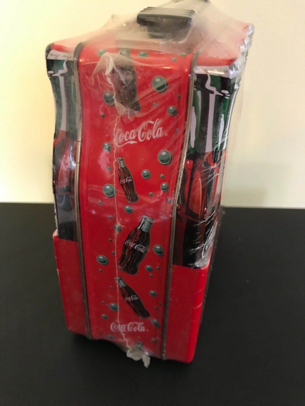 Coca Cola bottle lunch box sealed in shrink wrap bag of jawbreakers inside eBay
