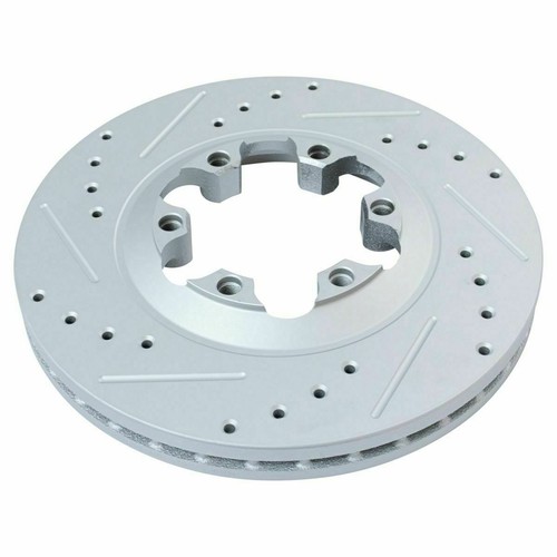 Front Drilled Brake Rotors Rear Drums for Chevy Colorado GMC Canyon I-290 - Picture 9 of 10