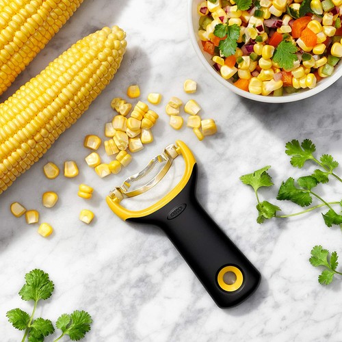 OXO Good Grips Prep Corn Peeler - Cuchilla de acero inoxidable - Apto para lavavajillas - Imagen 5 de 7