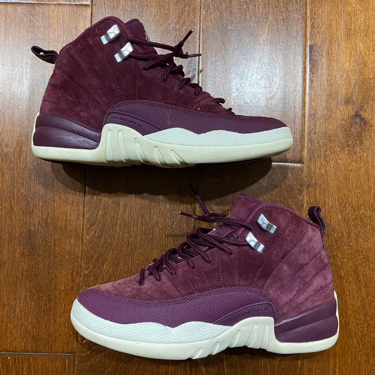 Nike Air Jordan 12 Retro BG Bordeaux 153265 617 Size US 6.5Y