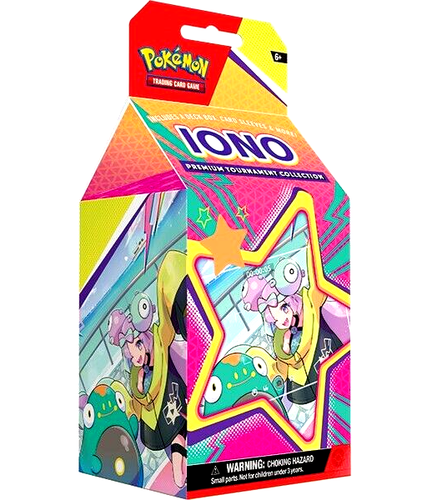 Pokemon Iono Premium Tournament Collection Box Factory Sealed