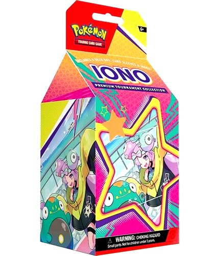 Pokemon TCG Iono Premium Tournament Collection Box Factory Sealed PRESALE 4/5 - 第 1/1 張圖片