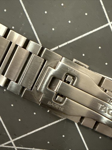 Stahlarmband Kaliber E4 45mm für Tag Heuer Connected Herrenuhr BA0616 3310 - Bild 4 von 10