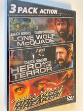 Lone Wolf Mcquade / Hero and the Terror / Breaker! Breaker! (DVD, 1977)NEW