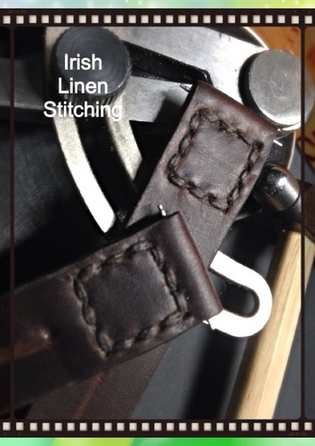 Müller&Sohn echt Horween Leder 22 mm braun Uhrenarmband Custom Made in USA - Bild 4 von 11