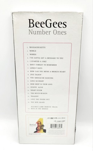 2004 BeeGees Number One CD Limited Edition Package With Bonus DVD Sealed - Bild 3 von 3